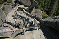 Crazy stairway to Moro Rock