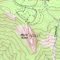 Map of Moro Rock hike