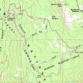 Map of Redwood Mountain Grove hike
