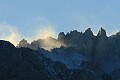 Blowing Snow - Sierra Crest near Mt. Whitney