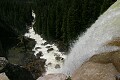 Water dropping over Vernal Fall