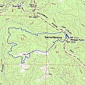 El Corte de Madera Creek O.S.P. topo map