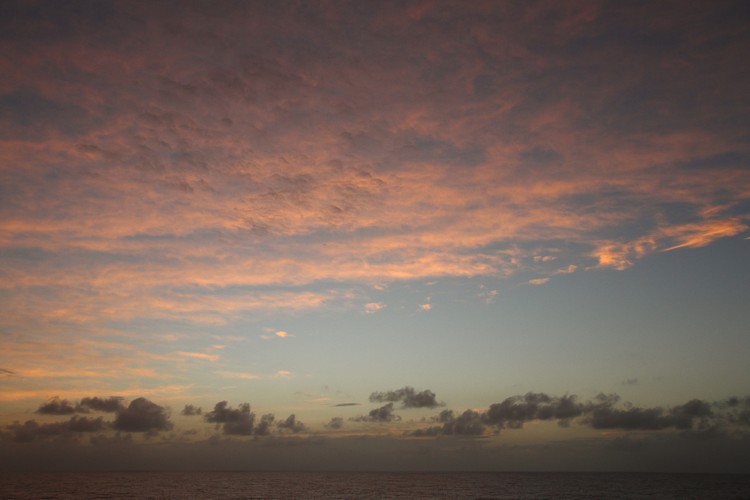 Sunset at Sea - December 29, 2010