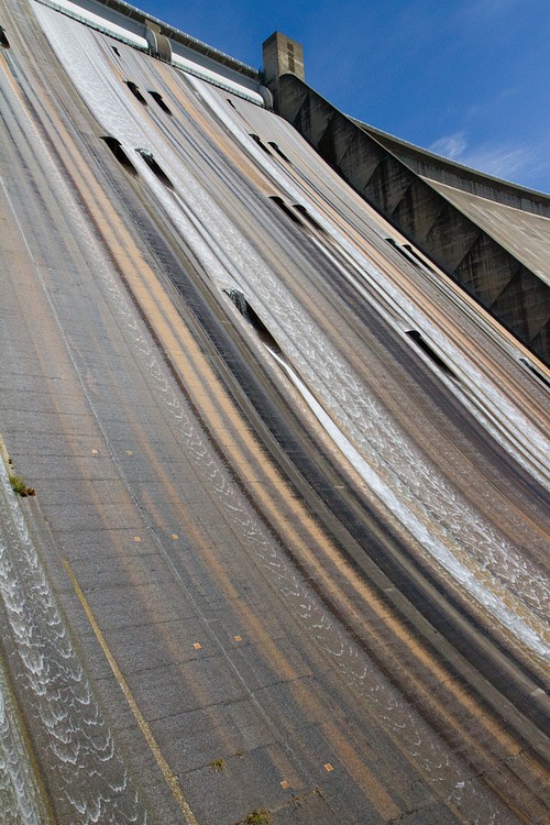 Shasta Dam spillway