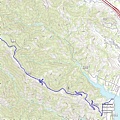 Forest Road topo map