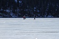 Skaters on Tenaya Lake