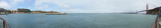 Fort Baker and Golden Gate Panorama