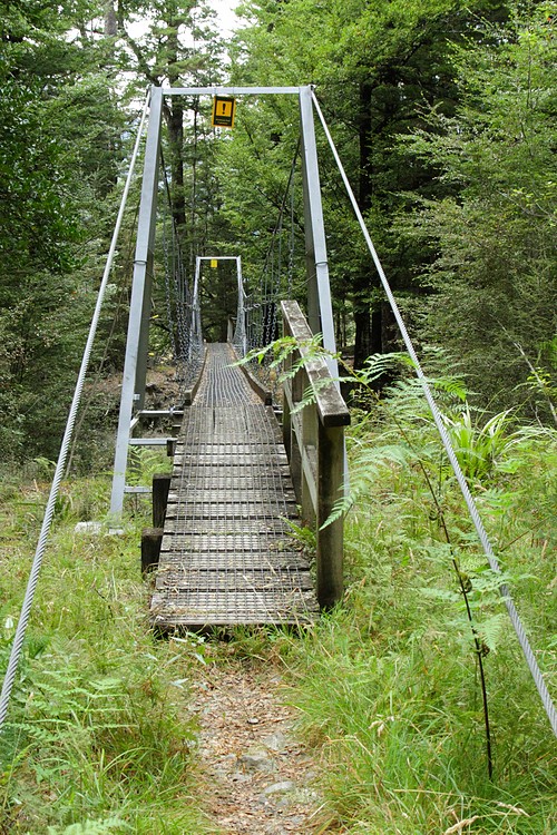 Shift Creek foot-bridge