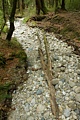 Dry stream bed