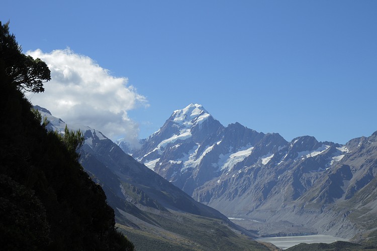 Mount Cook from the Hermitage Hotel