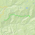 High Sierra Trail Google Map