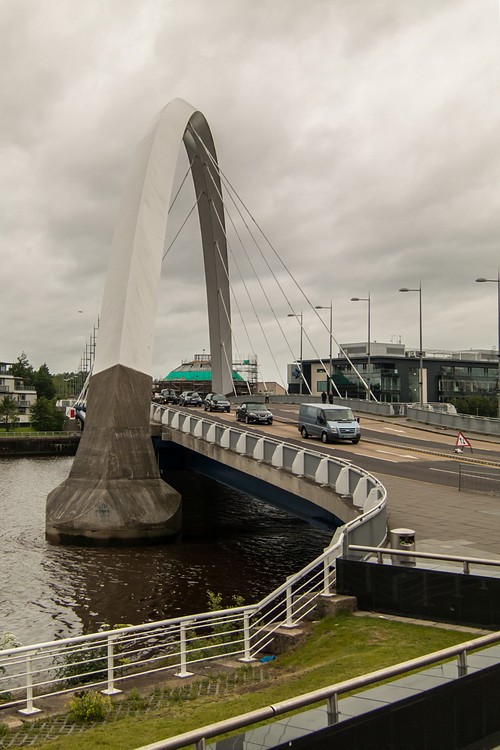 The Clyde Arc Bridge