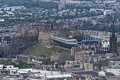 Edinburgh Castle from Arthur`s Seat