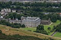 Holyrood Palace from Arthur`s Seat