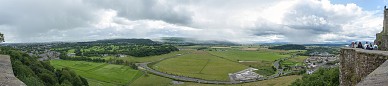 Panorama from Stirling Castle