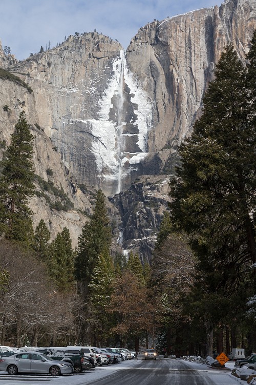 Yosemite Falls from the Lodge