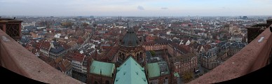 Strasbourg Cathedral panorama