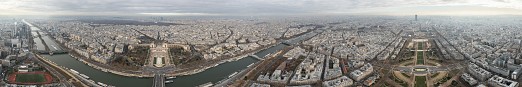 Eiffel Tower 360 Panorama
