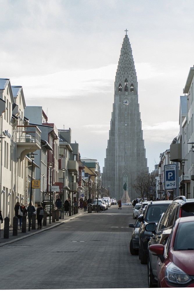 Sklavrustgur street, Reykjavik