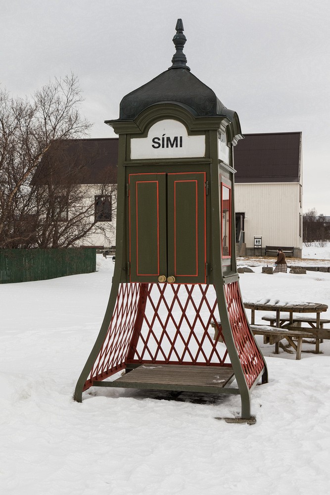 Icelandic phone booth