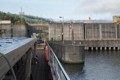 Crestuma-Lever Dam (14 meters lift)