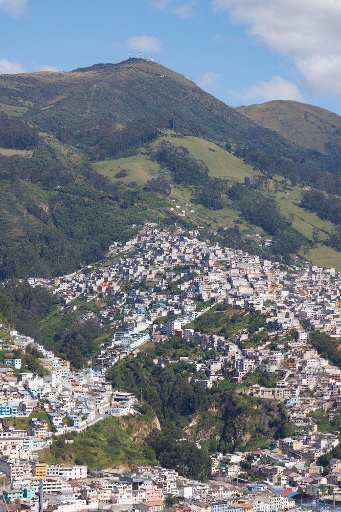 Quito hillside
