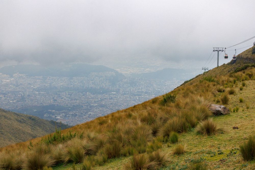 Top of Teleferico Quito