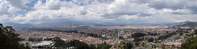 Cuenca Panorama from Mirador de Turi
