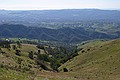 Looking west - San Ramon Valley, East Bay Hills and San Francisco Bay