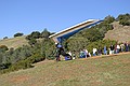 Hang-glider launch from Mount Diablo