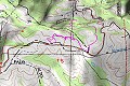 3D map of Los Trancos hike
