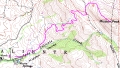 Topo Map of Mission Peak hike