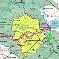 Map of Milpitas to Mono Lake Drive - October 5-8, 2006