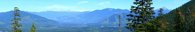 Panorama from Whitehorse Mountain