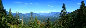 Panorama from Whitehorse Mountain