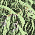 3D Map of Corte Madera Hike