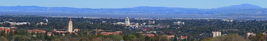 Panorama from Stanford Dish