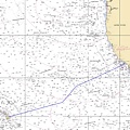 Los Angeles to Hawaii Sailing Chart