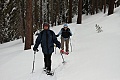 Sue and Diane on snowshoes