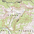 Sunol Regional Park topographic map