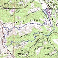 Windy Hill topographic map