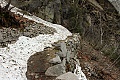 Snow drifts on the John Muir Trail