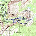 Vernal and Nevada Falls Topographic Map