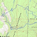 Big Basin Topographic Map