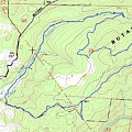 Butano Topographic Map