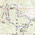 Pinnacles Topographic Map