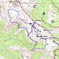 Russian Ridge topographic map