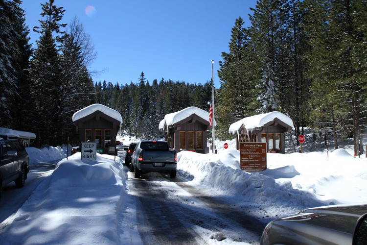 Yosemite National Park entrance station
