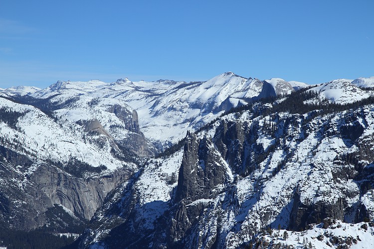 Yosemite Valley from Dewey Pint