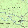 Big Basin Topo Map